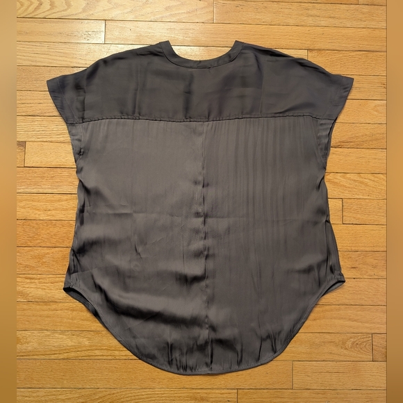 Dolman Sleeve Satin Top - Picture 3 of 6